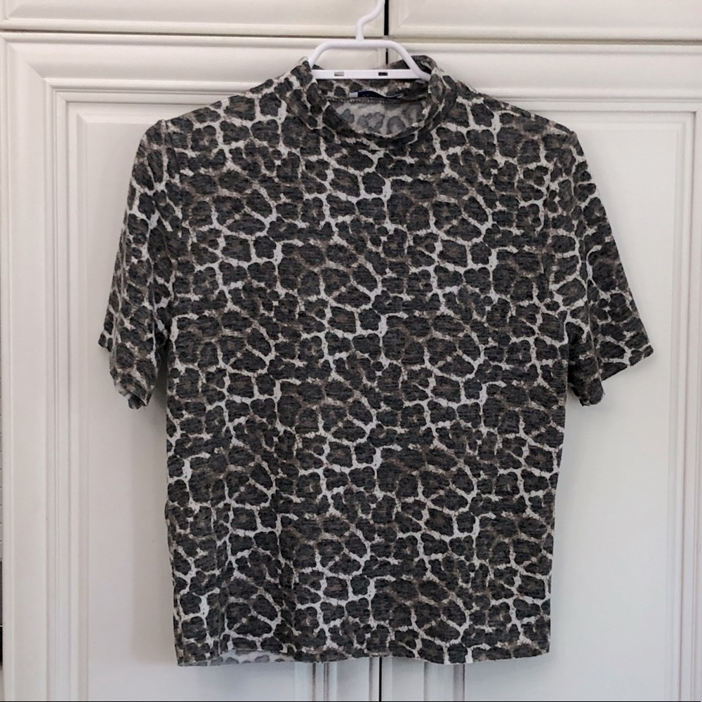 Soft Zara leopard print t-shirt